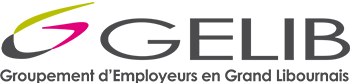 GELIB – Groupement d'Employeurs en Grand Libournais Logo